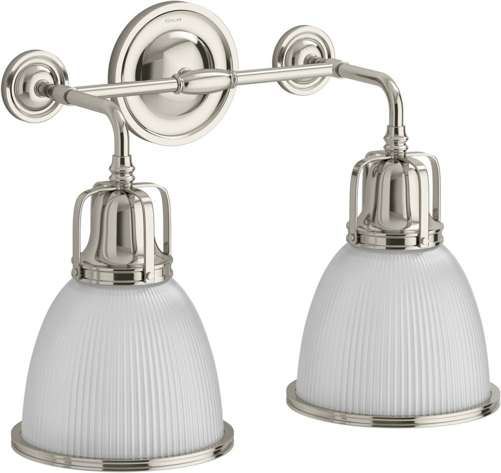 HAUKSBEE™ 2 LIGHT BELL SCONCE