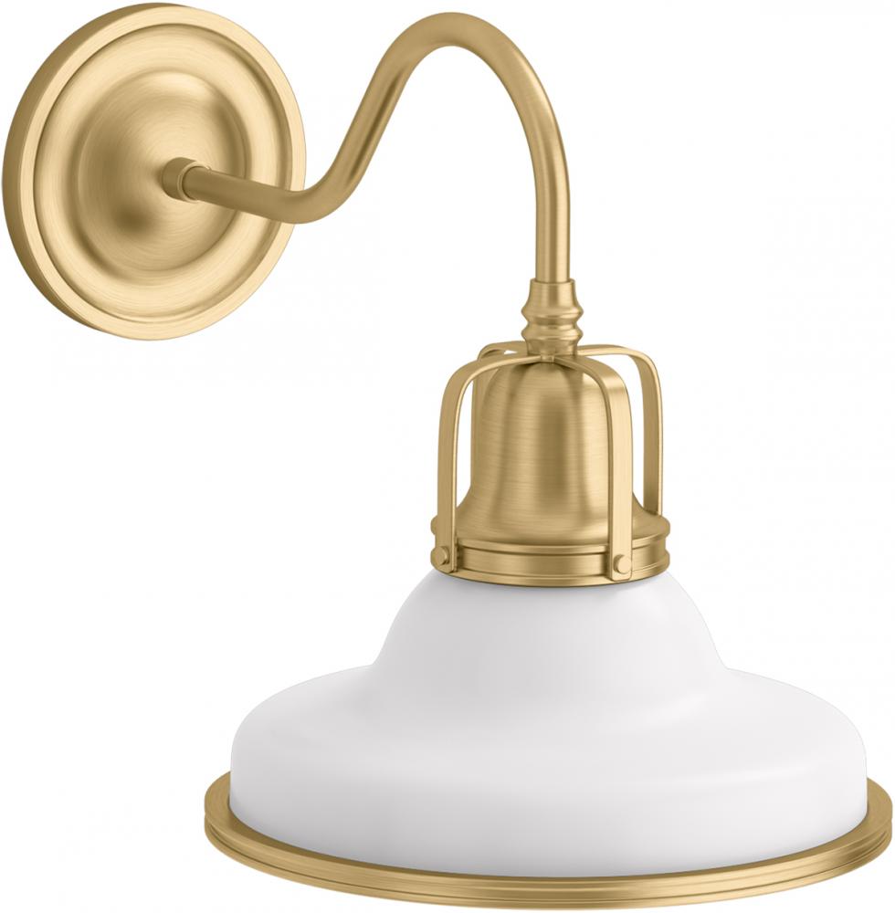 HAUKSBEE™ 1 LIGHT DOUBLE BELL SCONCE