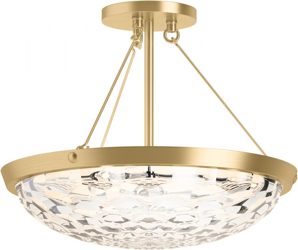 ARENDELA® 3 LIGHT SEMI FLUSH MOUNT