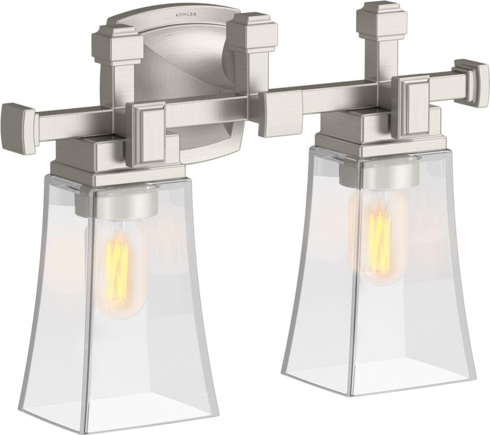 Riff 16 in. Two-Light Sconce