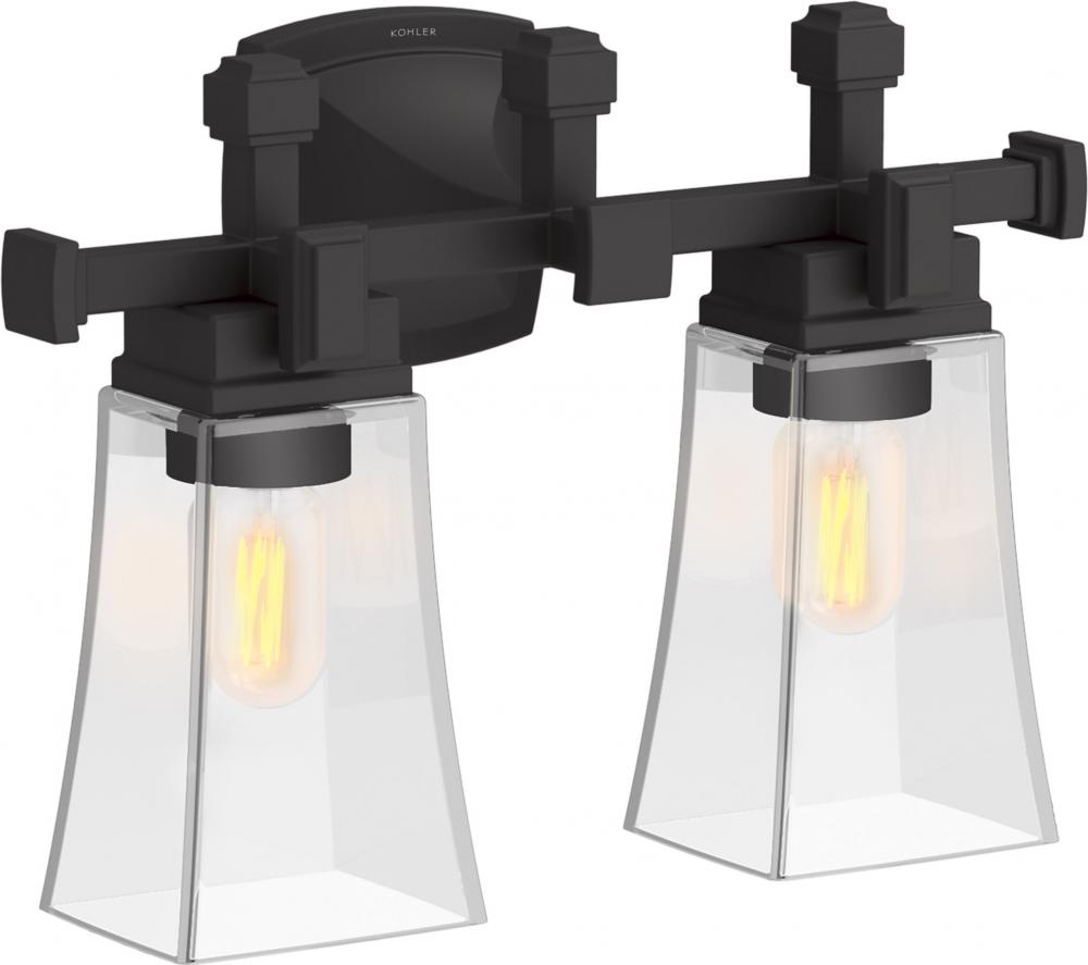 Riff 16 in. Two-Light Sconce