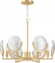 Kohler Lighting 29381-CH06B-2GL - ARENDELA® 6 LIGHT CHANDELIER