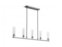 Kohler Lighting 35877-CH05-TTL - Crue 45 in. Linear Chandelier