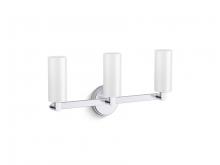 Kohler Lighting 35874-SC03-CPL - Crue Three-Light Sconce