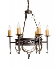 2nd Avenue Designs White 115171 - 28" Wide Jasmine 6 Light Chandelier