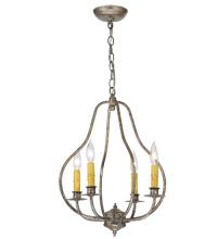 2nd Avenue Designs White 115225 - 15"W Epare 4 LT Pendant