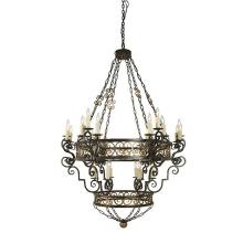 2nd Avenue Designs White 115356 - 48" Wide Isabo 24 Light Chandelier