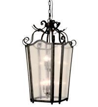 2nd Avenue Designs White 119854 - 23"W Keira Lantern Pendant