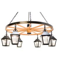 2nd Avenue Designs White 120286 - 58" Wide Silverton 6 Light Chandelier