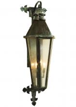 2nd Avenue Designs White 139356 - 14"W Millesime Lantern Wall Sconce