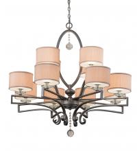 2nd Avenue Designs White 179474 - 40" Wide Croix 12 Light Chandelier