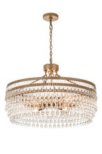 2nd Avenue Designs White 187821 - 35"W Corsica Chandelier