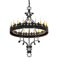 2nd Avenue Designs White 19847 - 36" Wide Seville 20 Light Chandelier