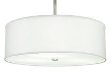 2nd Avenue Designs White 250070 - 24" Wide Cilindro White Trilam Textrene Pendant