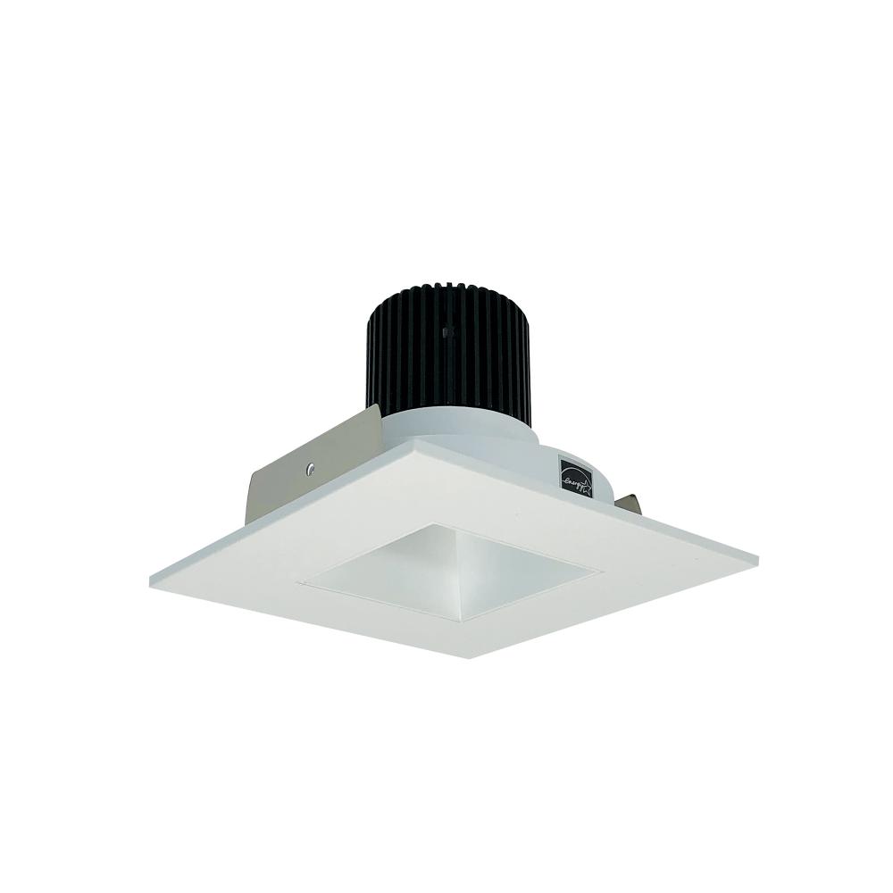 4" Iolite LED Square Reflector with Square Aperture, 10-Degree Optic, 800lm / 12W, 3500K, Matte