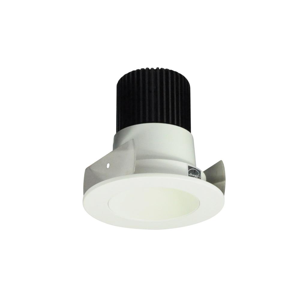 2" Iolite LED Round Reflector, 10-Degree Optic, 800lm / 12W, 3000K, White Reflector / White