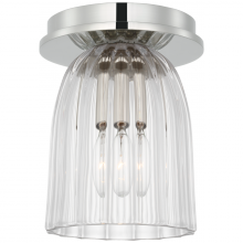 Visual Comfort & Co. Signature Collection RL ARN 4500PN-CG - Asalea 5" Solitaire Flush Mount