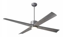 Modern Fan Co. NOU-GTMB-56-GY-271-WC - Nouveau DC Fan; Graphite Finish w/ Matte Black; 56" Graywash Blades; 17W LED; Wall Control