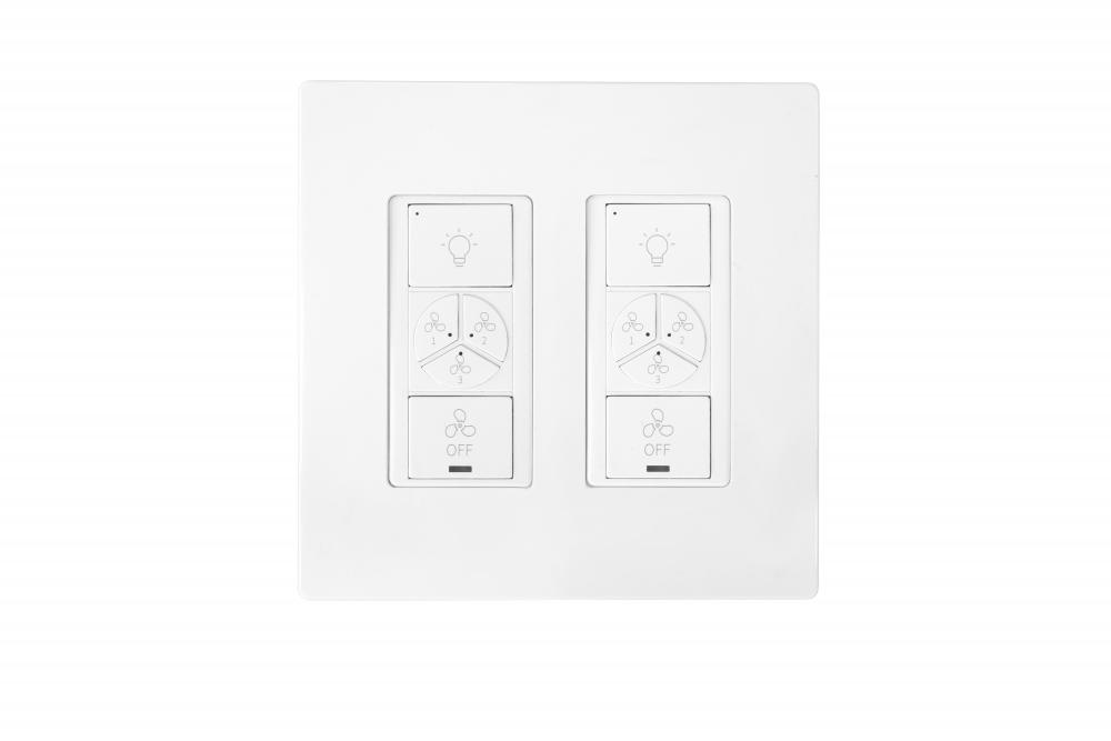 CARRO HOME PIONEER Smart Switch, 2 in 1 Fan Speed Control and Light On/Off Switch - 2