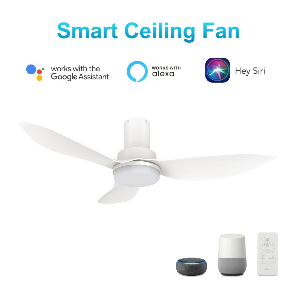 Ryna 36'' Smart Ceiling Fan with Remote, Light Kit Included?Works with Google Assistant and