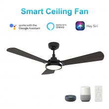 Carro USA VS563B3-L22-B5-1 - Brisa 56-inch Smart Ceiling Fan with Remote, Light Kit Included, Works with Google Assistant, Amazon