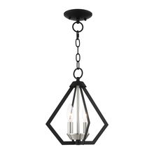 Livex Lighting 40922-04 - 2 Lt Black Chandelier