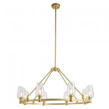 Kanova Lighting KCH0103R-8NB - Calabria 8-light Round Chandelier