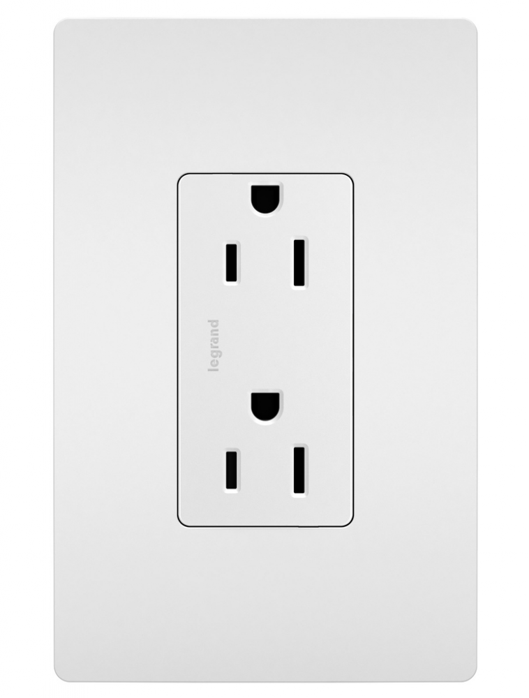 15A Decorator Tamper-Resistant Receptacle (10 pack)