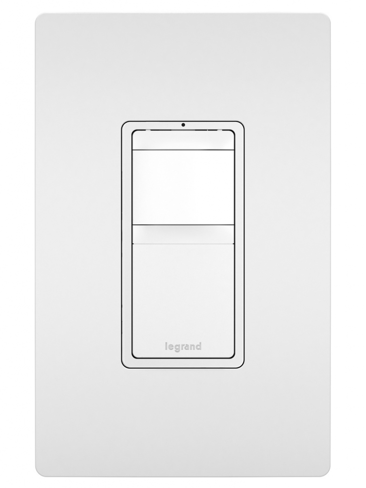 radiant? Single Pole 3-Way Occupancy Sensor, White