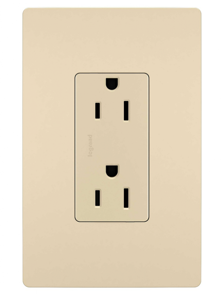 15A Decorator Tamper-Resistant Receptacle (10 pack)