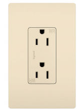 Legrand Radiant CA 885TRWRLA - radiant? Outdoor Outlet, Light Almond (10 pack)