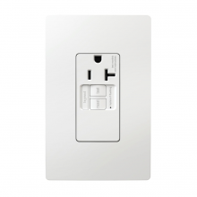 Legrand Radiant CA 2097TRSGLAPLW - radiant? 20A Simplex Sensitive Appliance GFCI Receptacle, White