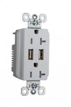 Legrand Radiant CA TR5362USBW - 3.1 USB + Duplex 20A