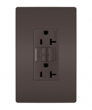 Legrand Radiant CA 2097 - radiant? Spec Grade 20A Self Test GFCI Receptacle, Brown