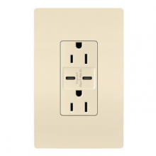 Legrand Radiant CA R26USBCC6LA - 3.1 C/C USB+15A DUP REC (10 pack)