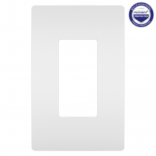 Legrand Radiant CA RWP26WAMCC6 - radiant? 1-Gang Screwless Wall Plate with Microban?