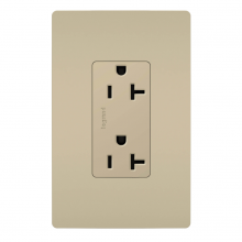 Legrand Radiant CA 885TR20SI - radiant? 20A 125V Tamper-Resistant Outlet, Ivory (10 pack)