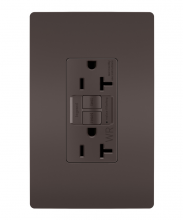 Legrand Radiant CA 2097TRWR - radiant? Spec Grade 20A Weather Resistant Self Test GFCI Receptacle, Brown