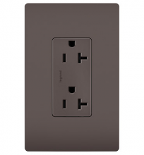 Legrand Radiant CA TR26352R - radiant? Spec Grade 20A Tamper-Resistant Receptacle, Brown