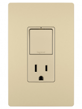 Legrand Radiant CA RCD38TRI - Single Pole/3-Way Switch + 15A TR Outlet