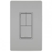 Legrand Radiant CA RCD113GRY - 3 Switch, Single Pole/3-Way + SP +SP