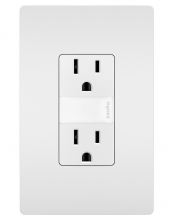 Legrand Radiant CA NTL885TRW - NIGHT LIGHT + 1 OUTLET, WH