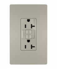 Legrand Radiant CA 2097TRNICC4 - radiant? Spec Grade 20A Tamper Resistant Self Test GFCI Receptacle, Nickel