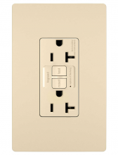 Legrand Radiant CA 2097NAI - radiant? 20A Duplex Self-Test GFCI Receptacles with SafeLock? Protection, NAFTA Compliant, Ivory