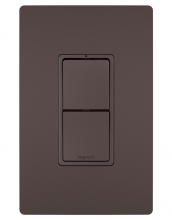 Legrand Radiant CA RCD33DBCC6 - radiant? Two Single Pole/3-Way Switches, Dark Bronze