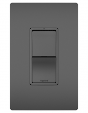 Legrand Radiant CA RCD33BK - 2 Switch, Single Pole/3-Way + Single Pole/3-Way