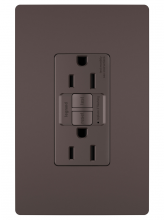 Legrand Radiant CA 1597TRDBCC4 - radiant? Spec Grade 15A Tamper Resistant Self Test GFCI Receptacle, Dark Bronze