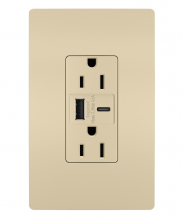 Legrand Radiant CA R26USBACI - 3.1 HYB A/C USB+15A DUP