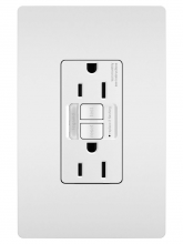 Legrand Radiant CA 1597NTLTRWCCD4 - radiant? 15A Tamper-Resistant Self-Test GFCI Outlet with Night Light, White (4 pack)