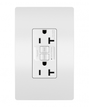 Legrand Radiant CA 2097W - radiant? Spec Grade 20A Self Test GFCI Receptacle, White